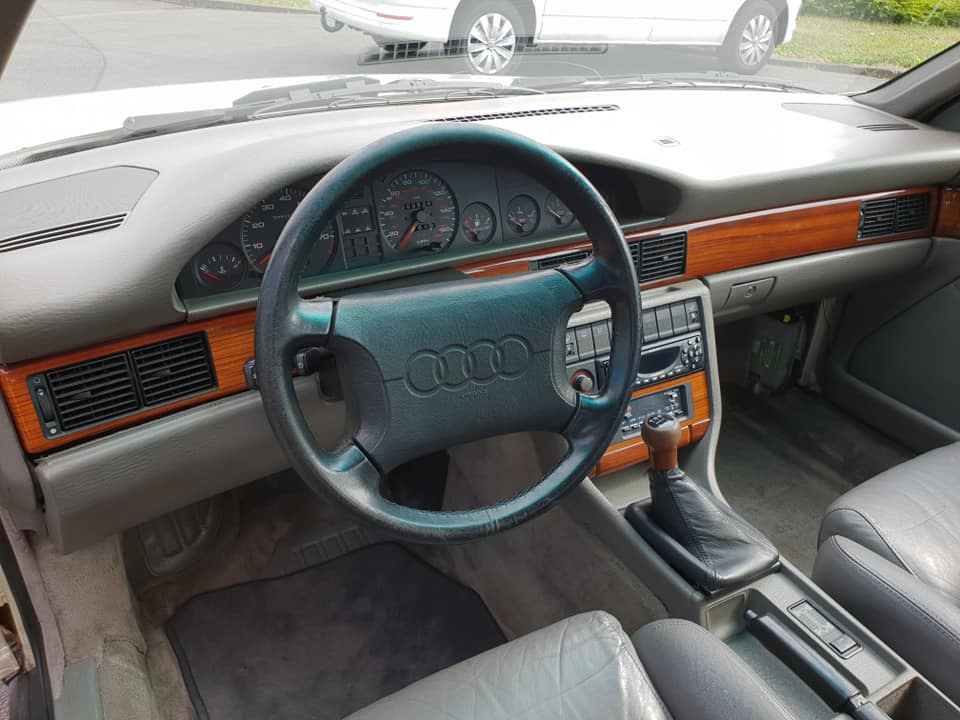 audi 100 c3 салон