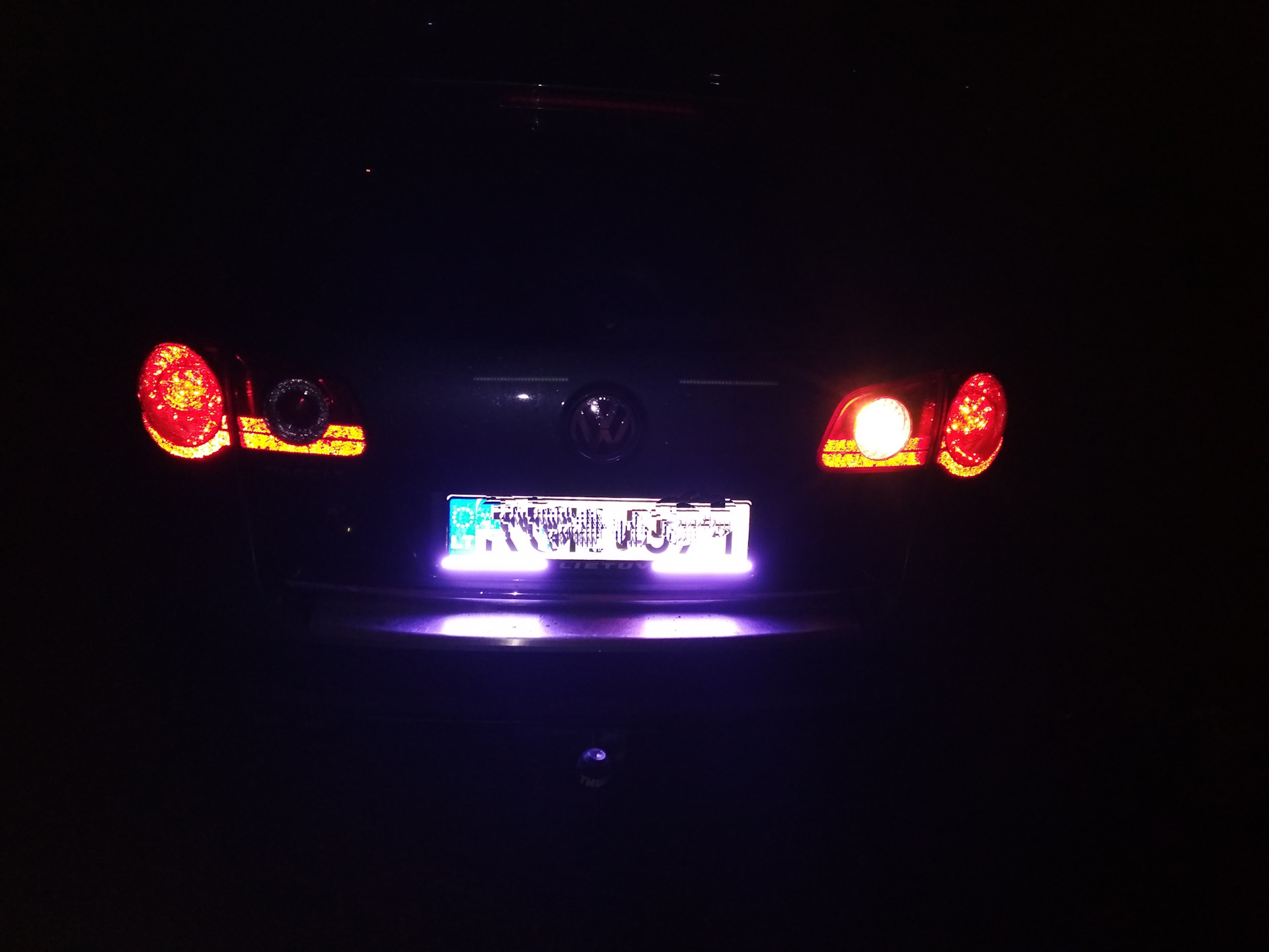 задний ход пассат б6