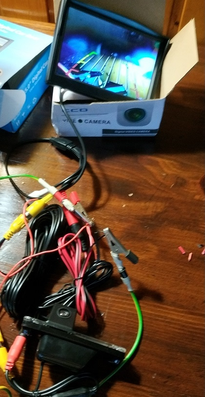 Установка камеры заднего вида + омыватель — KIA Ceed (1G), 1,6 л, 2010 ...