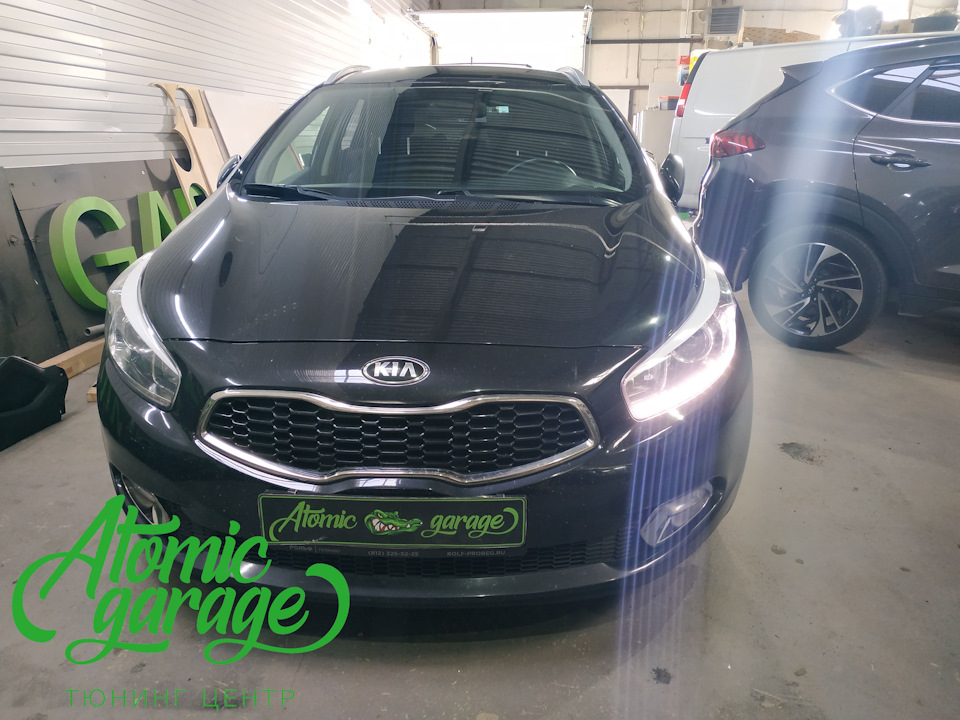 Пересвет kia ceed jd