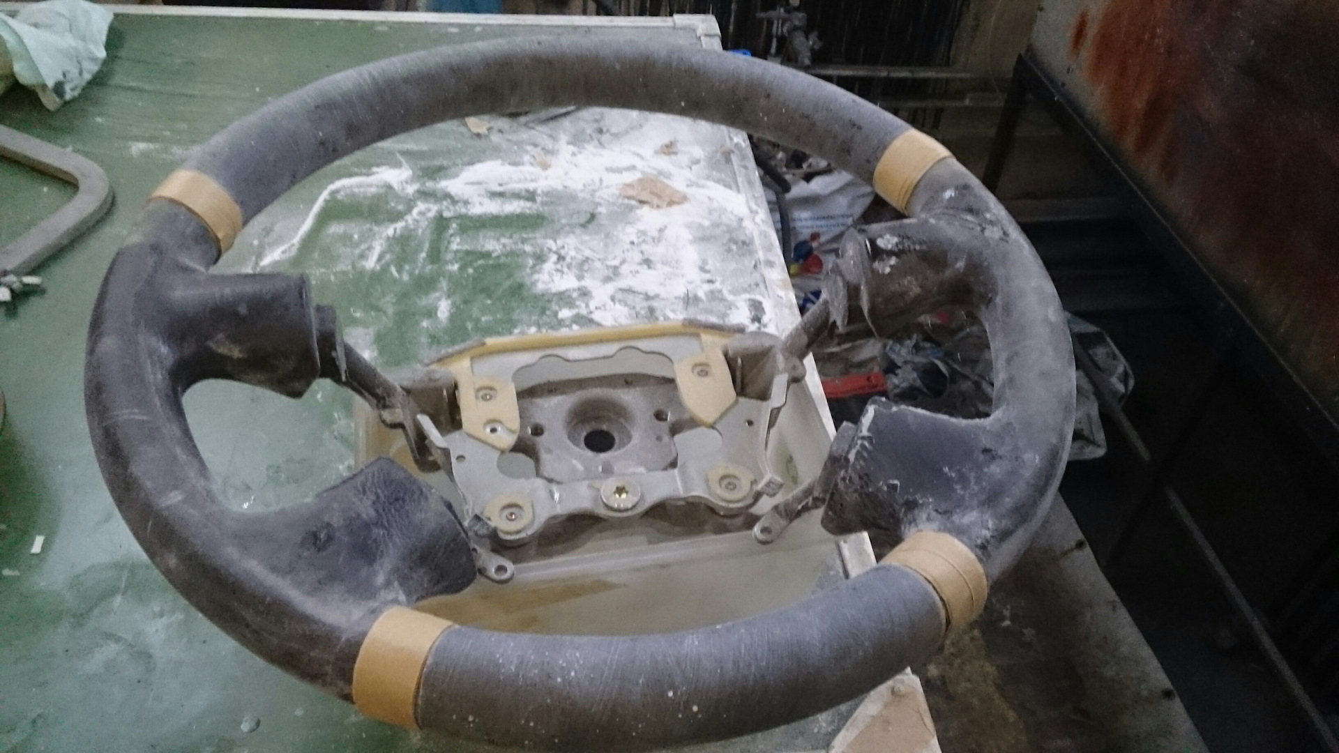 Переделка руля — Nissan Wingroad (Y11), 1,8 л., 2000 года | тюнинг | DRIVE2