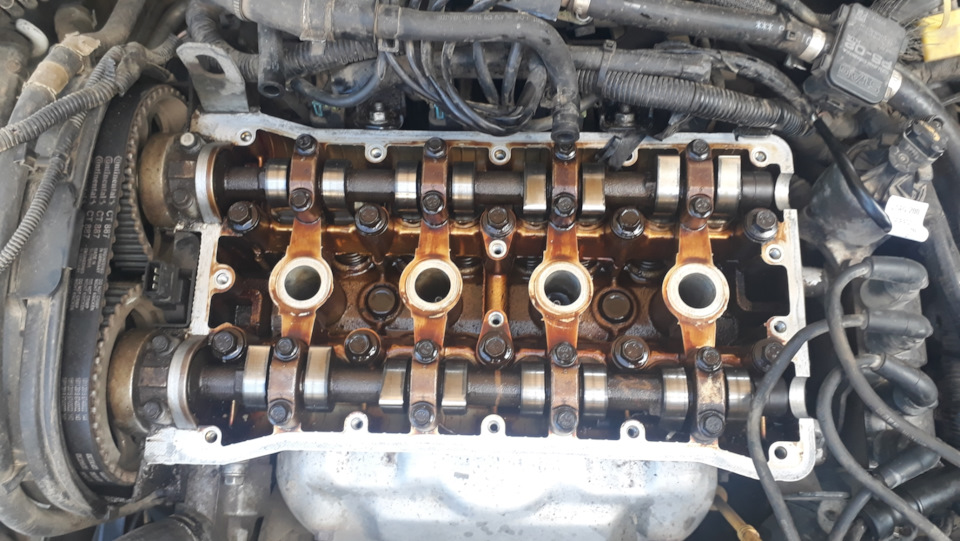 Замена прокладки крышки — Chevrolet Cruze (1G), 1,6 л, 2010 года ...