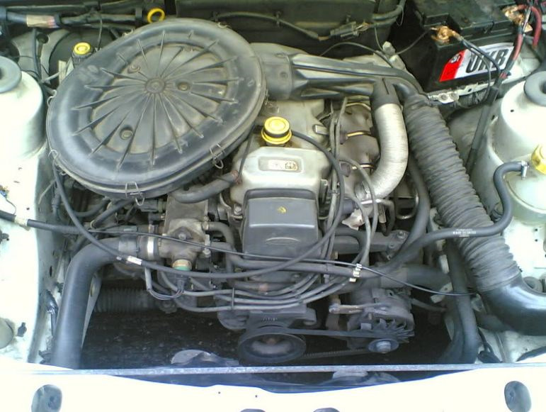 Двигатель 1.6 CVH Sierra 85-93