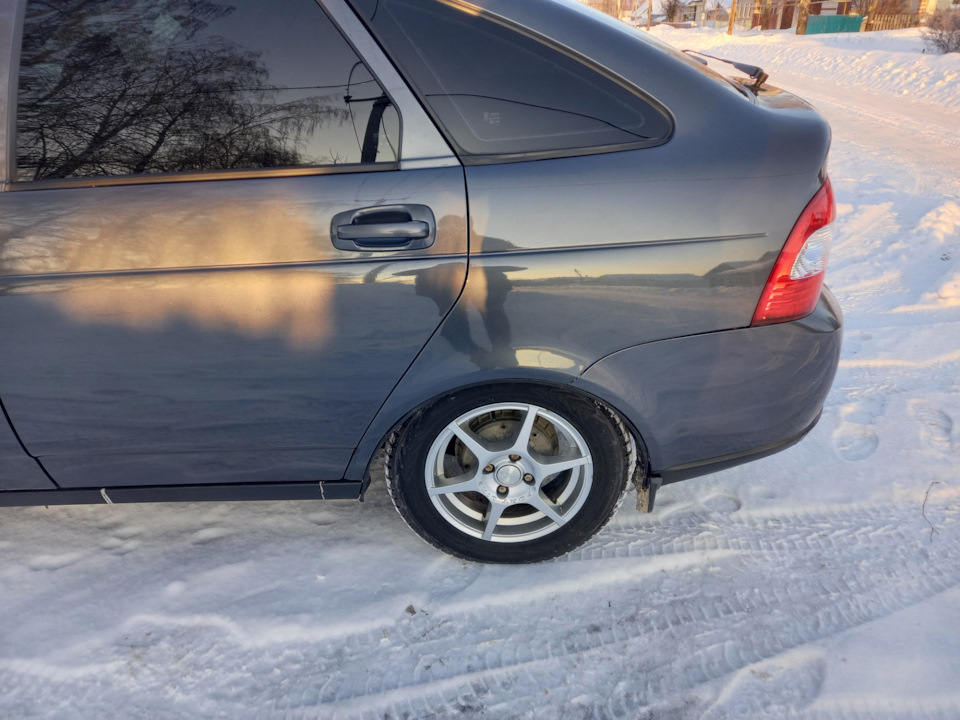 Удаление рыжиков — Lada Приора хэтчбек, 1,6 л, 2013 года | кузовной ...