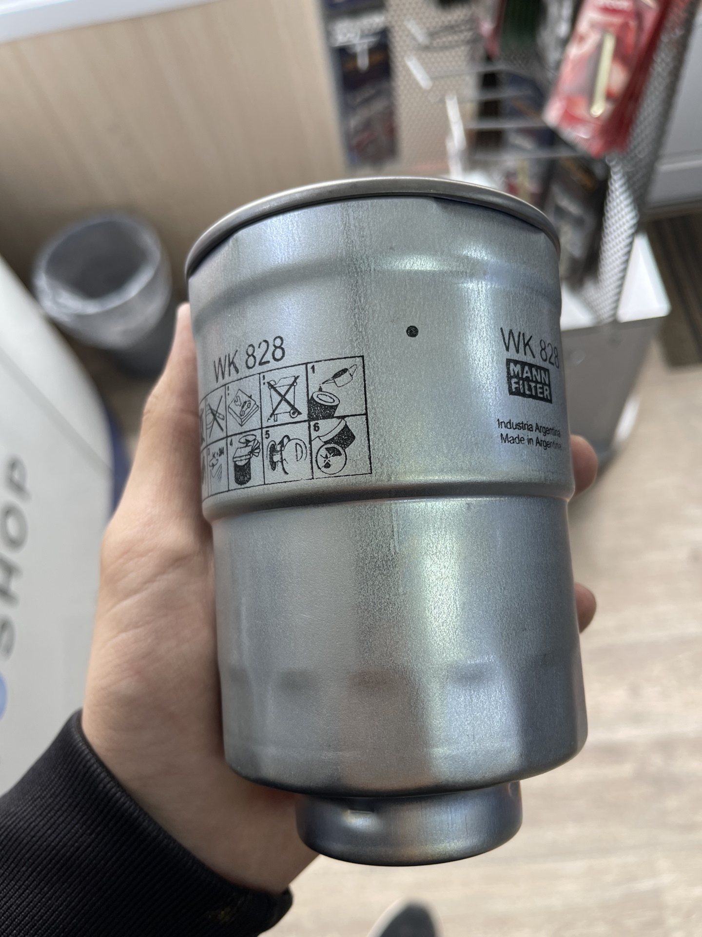 MANN FILTER WK828X оригинал или подделка? — Toyota Land Cruiser Prado ...