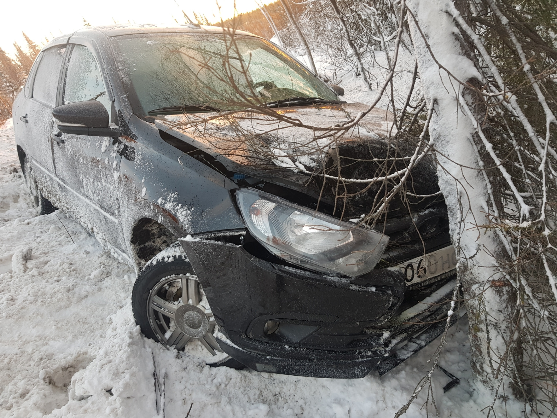 ВСЕ ! — Lada Гранта (2G) FL, 1,6 л, 2023 года | ДТП | DRIVE2