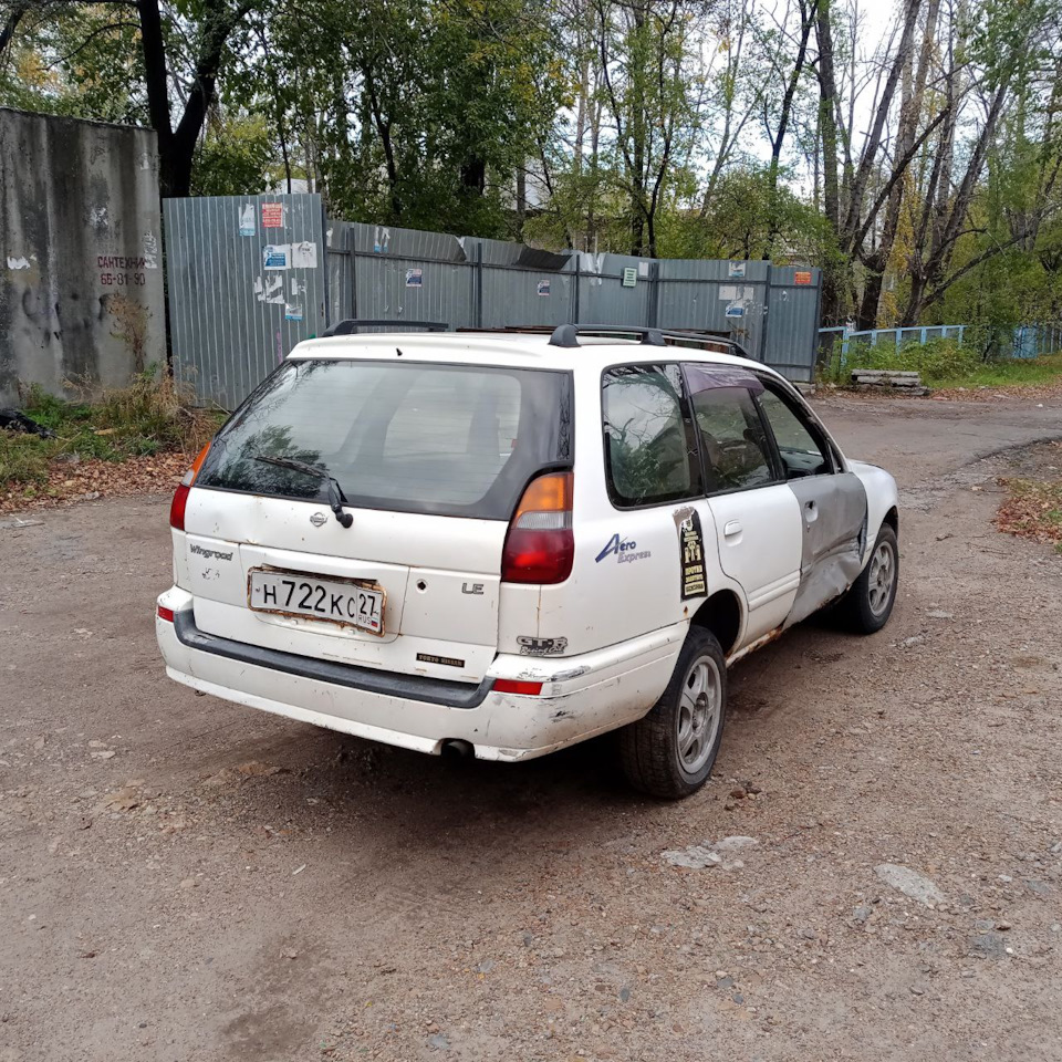 Вот успел запечетлеть состояние … — Nissan Wingroad (Y10), 1,8 л, 1997 года  | продажа машины | DRIVE2