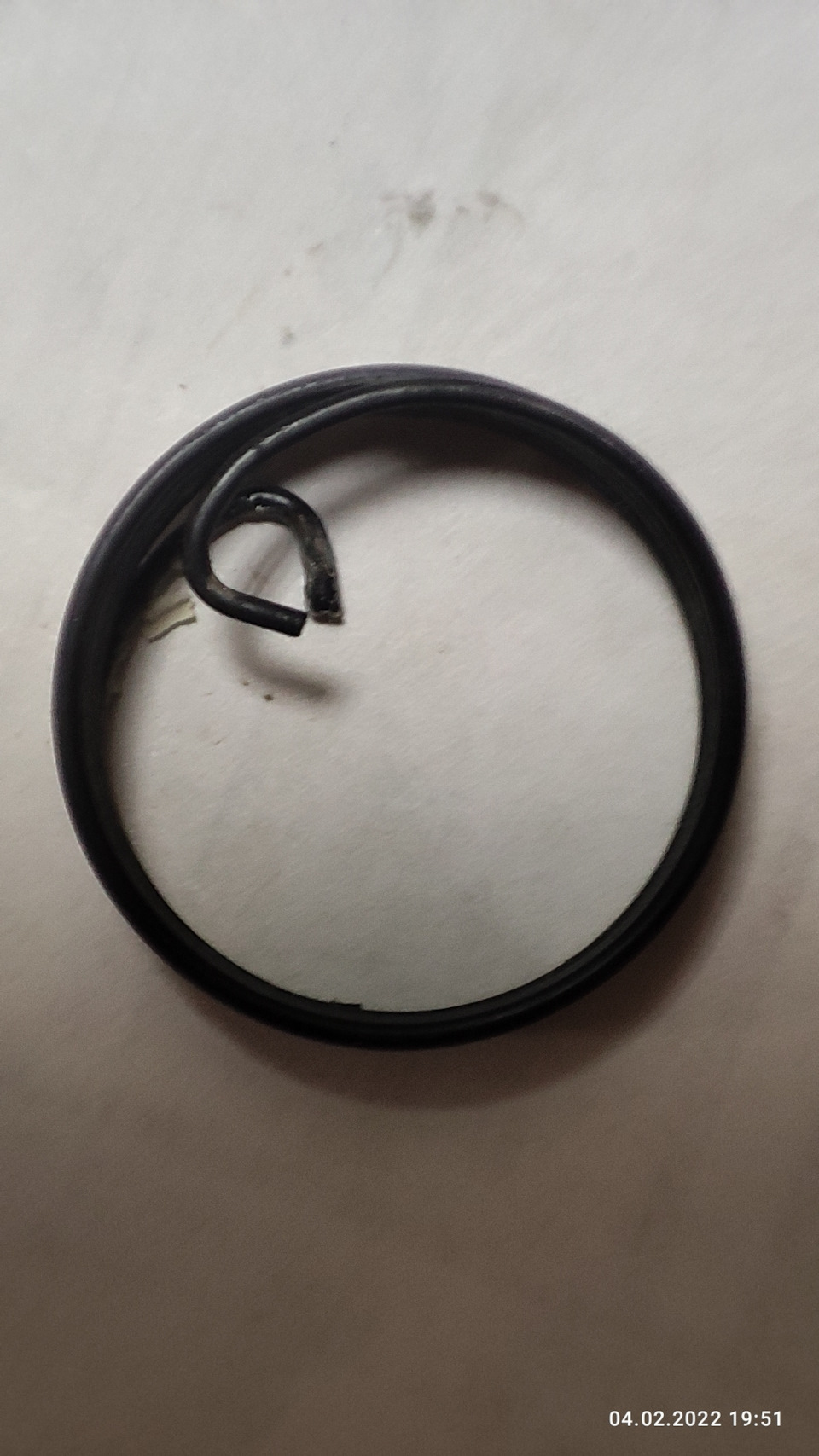 Пружина в оригинальном виде — Nissan X-Trail II (t31)