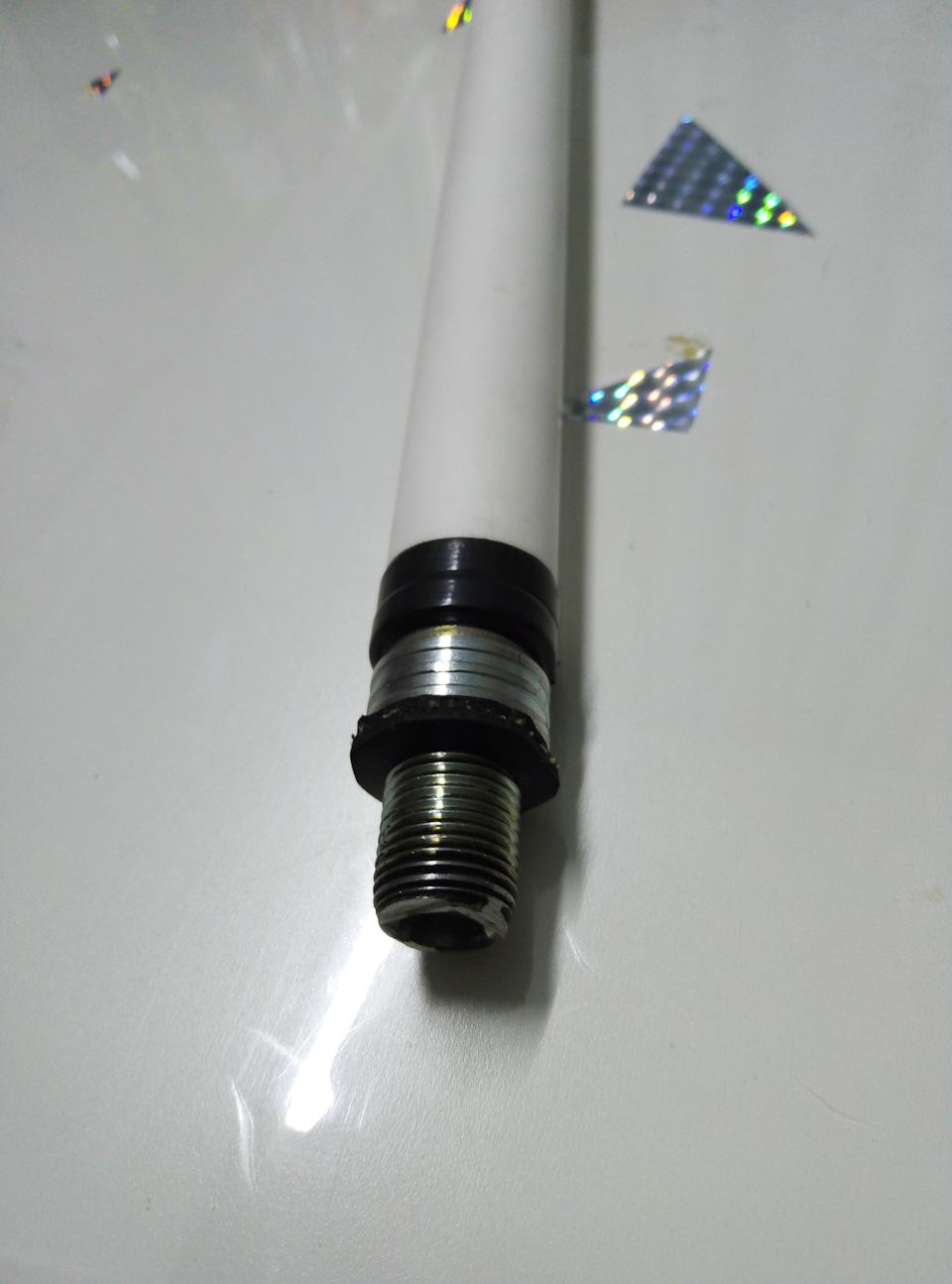 Компрессометр из г.вна и палок — Hyundai Santa Fe (1G), 2,4 л, 2001 ...