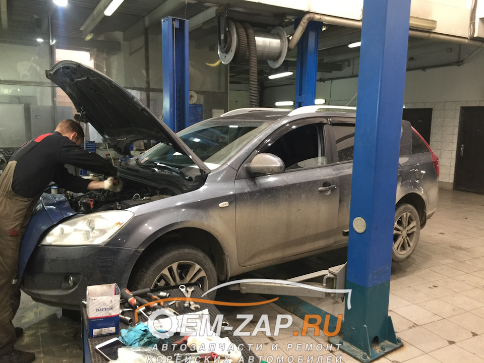 Замена топливной форсунки на дизельном KIA CEED D4FB — Oem-zap на DRIVE2