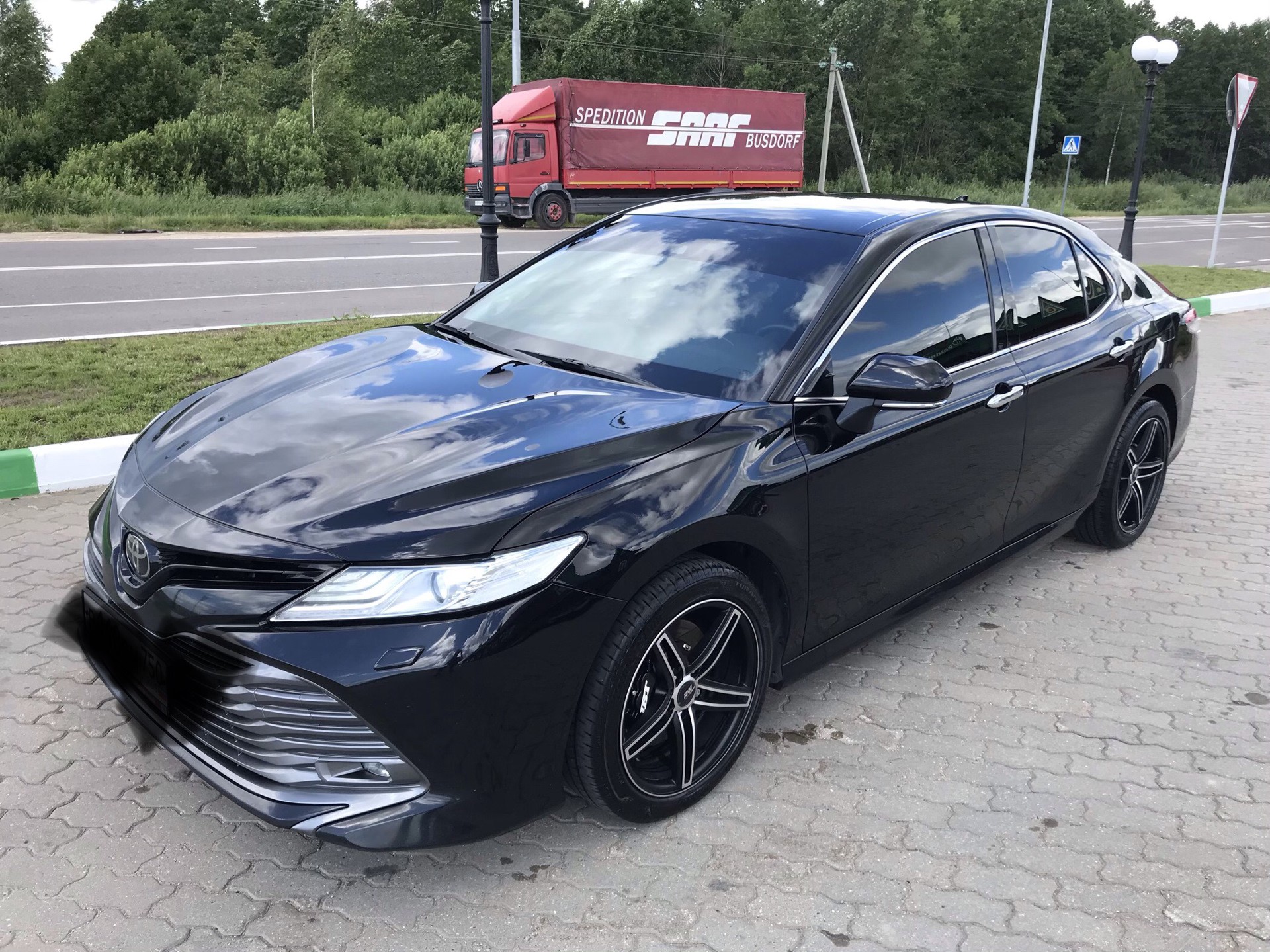 Чуть не угнали, суки. — Toyota Camry (XV70), 2,5 л, 2018 года | другое |  DRIVE2