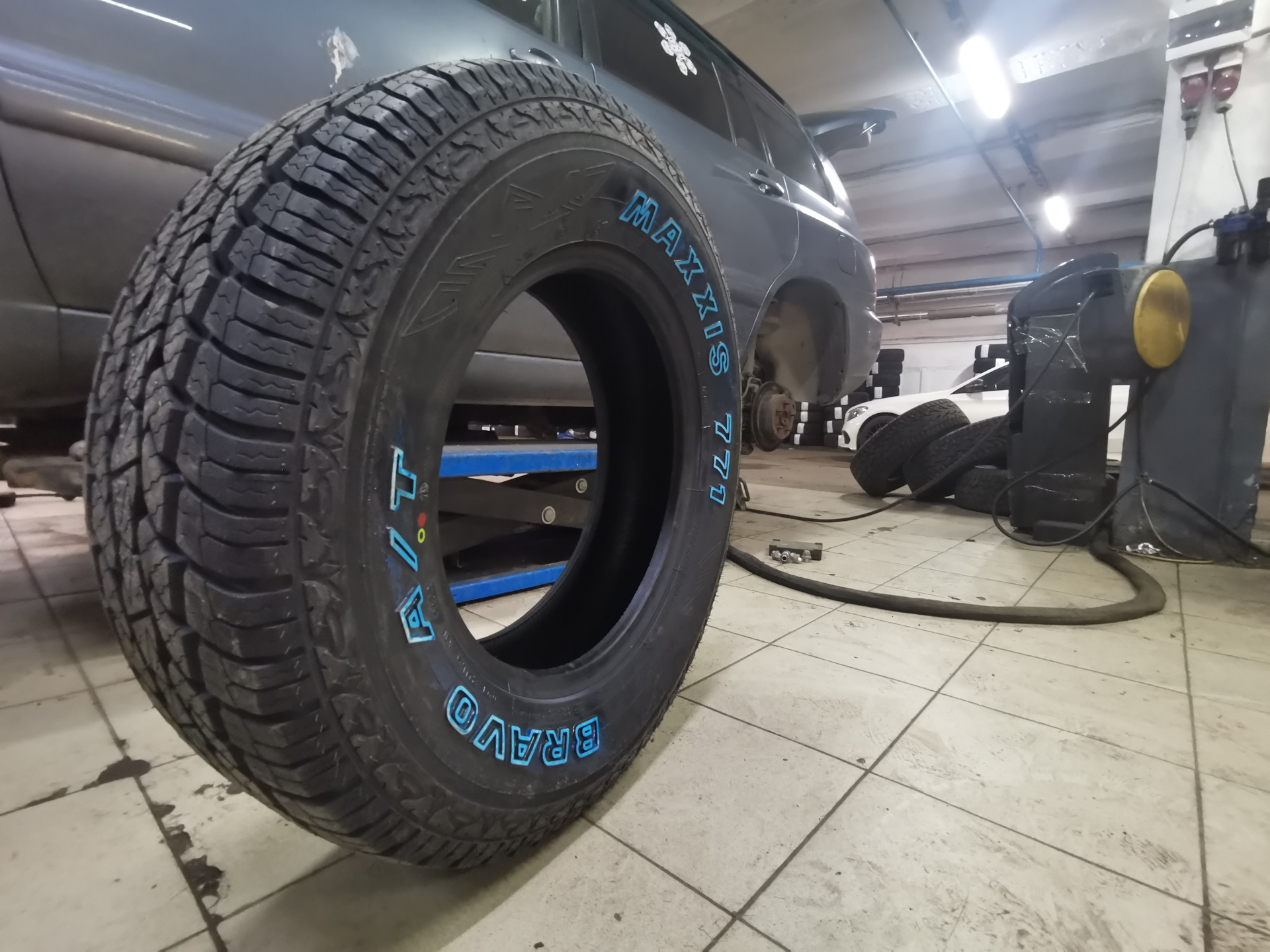 Maxxis Bravo AT-771 235/70 R16 на Toyota highlander. — Toyota ...