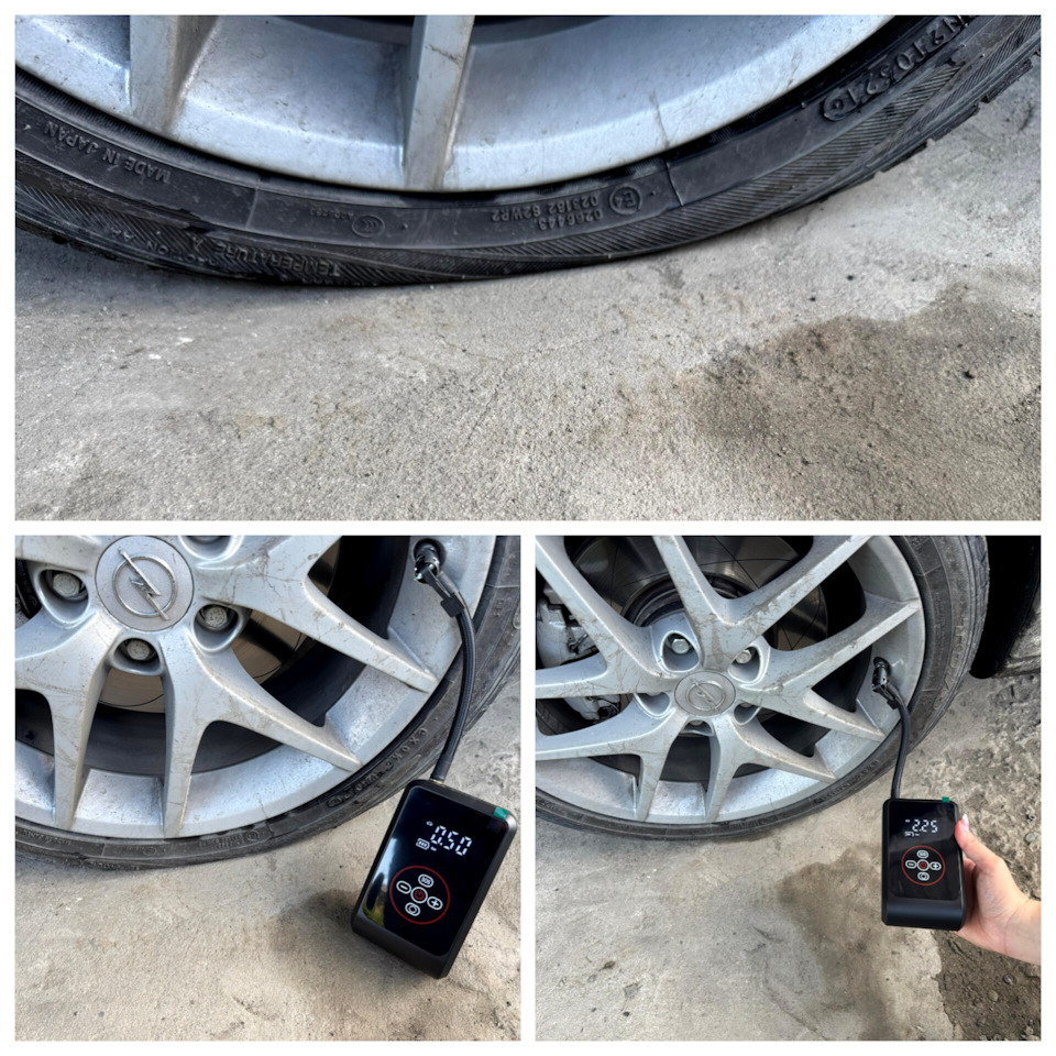 Супруга теперь спокойно может накачать шары, мяч, колеса без привязки к сети или питанию авто, и не ждать меня. — Opel Astra H