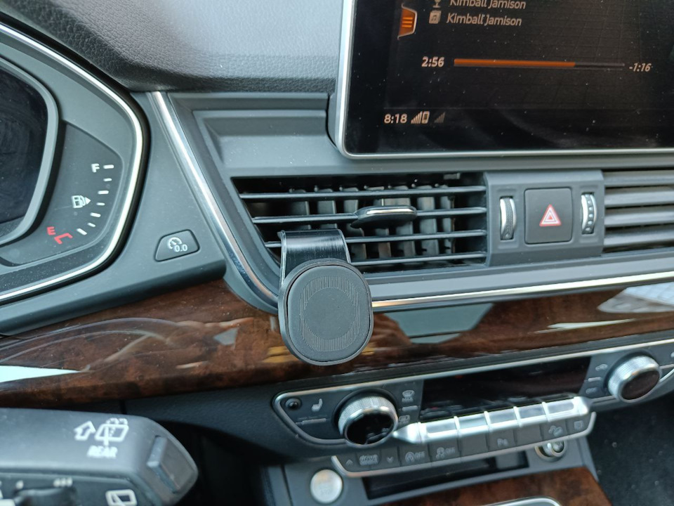 Держатель для телефона магнитный — Audi Q5 (2G), 2 л, 2019 года ...