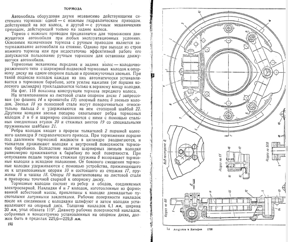 Толщина накладок — Москвич 2140, 1,5 л., 1987 года | наблюдение | DRIVE2