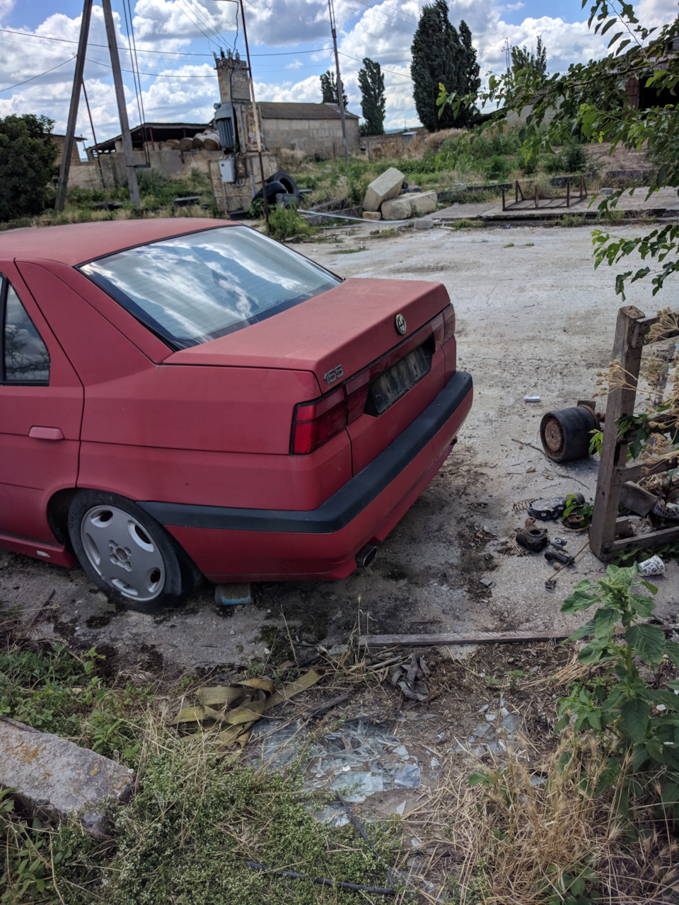 Осмотр покупка — Alfa Romeo 155, 2 л, 1994 года | покупка машины | DRIVE2