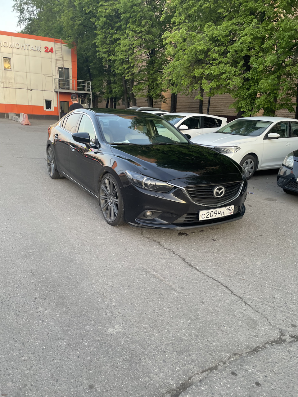 Лип спойлер Mazda 6 GJ + 15?лс — Mazda 6 (3G) GJ, 2,5 л, 2013 года |  стайлинг | DRIVE2