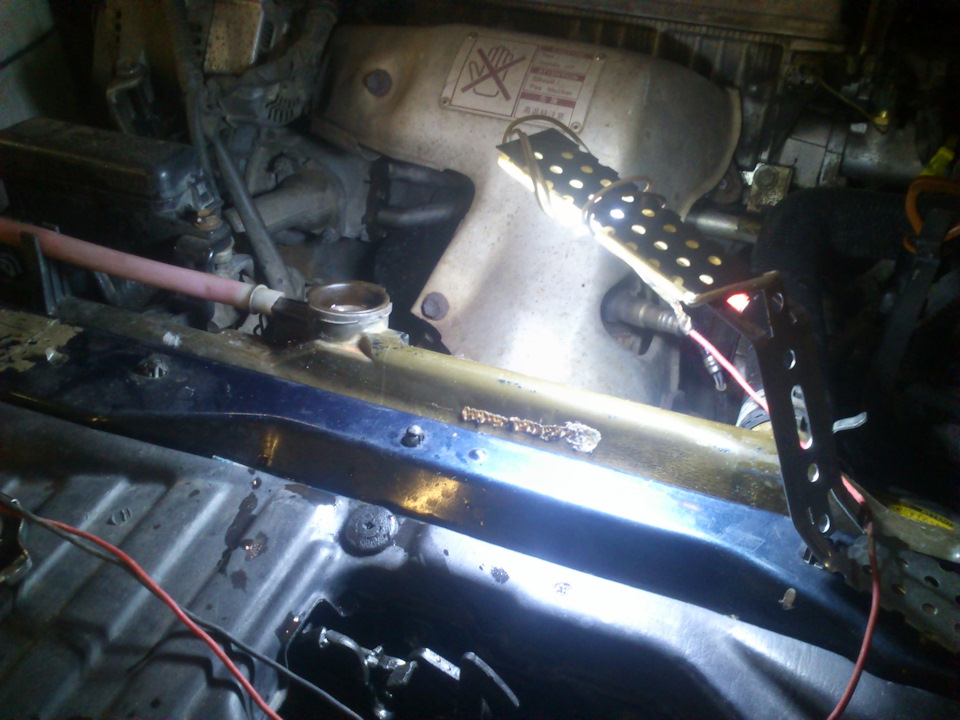 Лопнул радиатор… — Toyota Corona (T190), 1,8 л, 1993 года | поломка ...