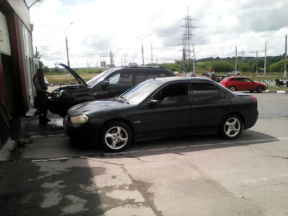 Прокатка диска — Ford Mondeo II, 2 л, 1997 года | колёсные диски | DRIVE2