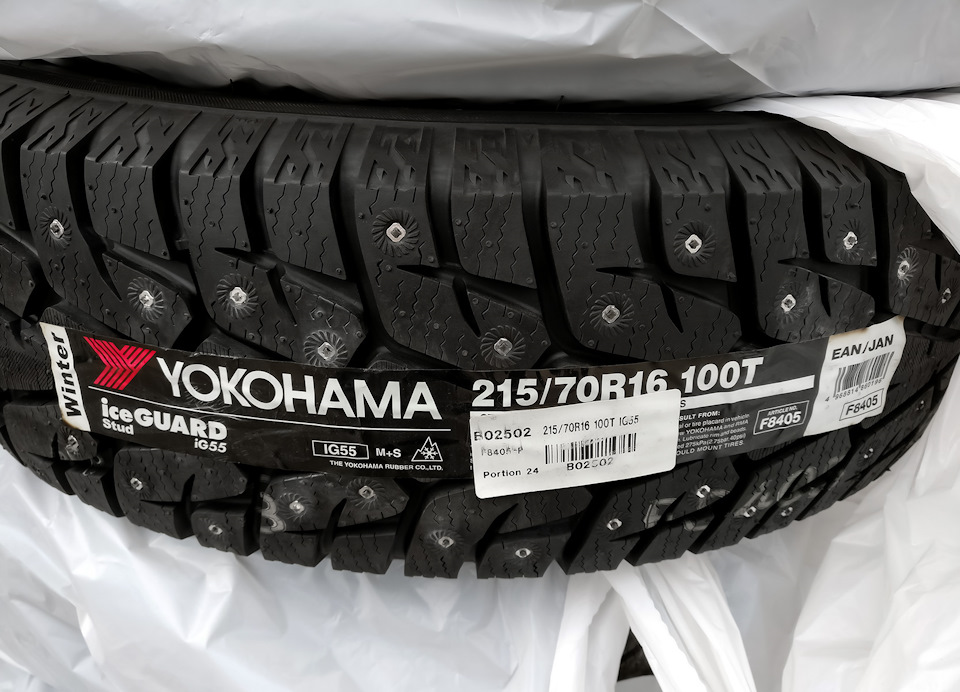 Подготовка к зиме, взял Yokohama Ice Guard IG55 215/70 R16 100T — Honda ...