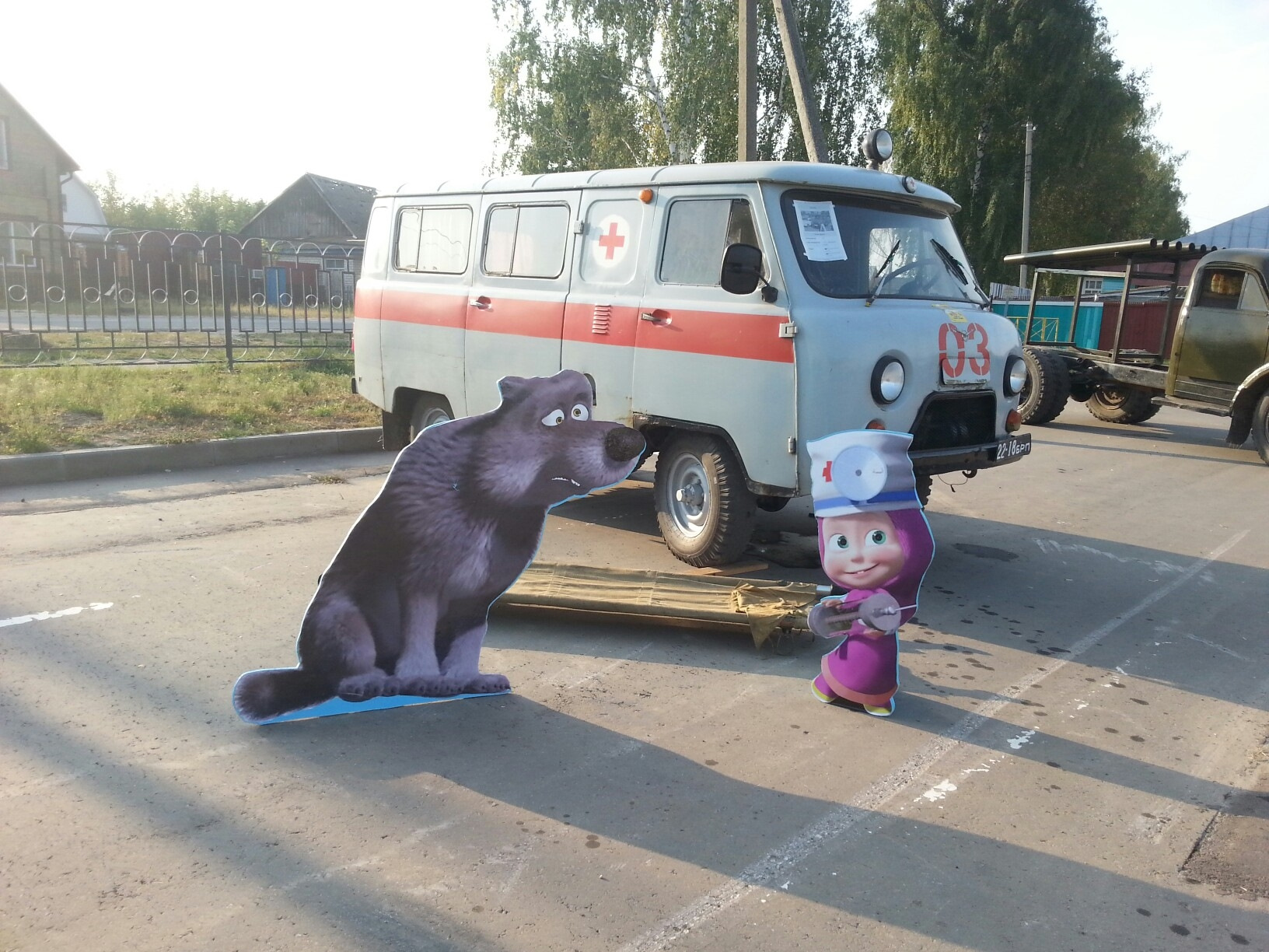 УАЗ 452 Маша и медведь