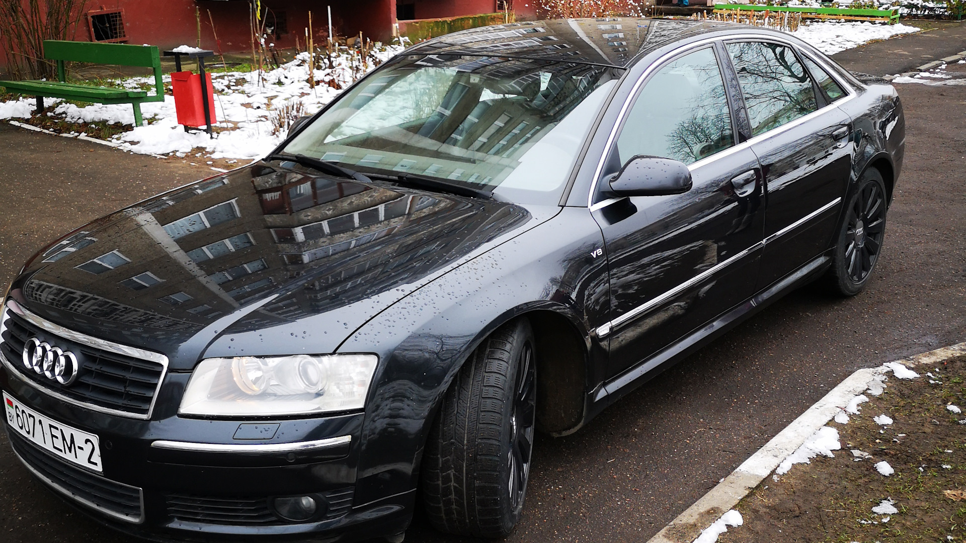 Audi A8 (D3) 4.2 бензиновый 2003 | Электронемка на DRIVE2