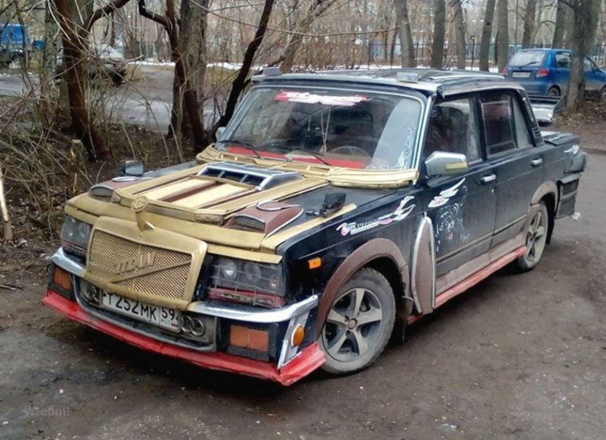 Нелепый автотюнинг