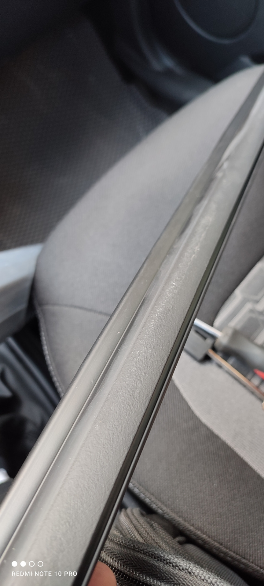 Тонировка и замена бархоток! — Lada Гранта Cross, 1,6 л, 2021 года ...