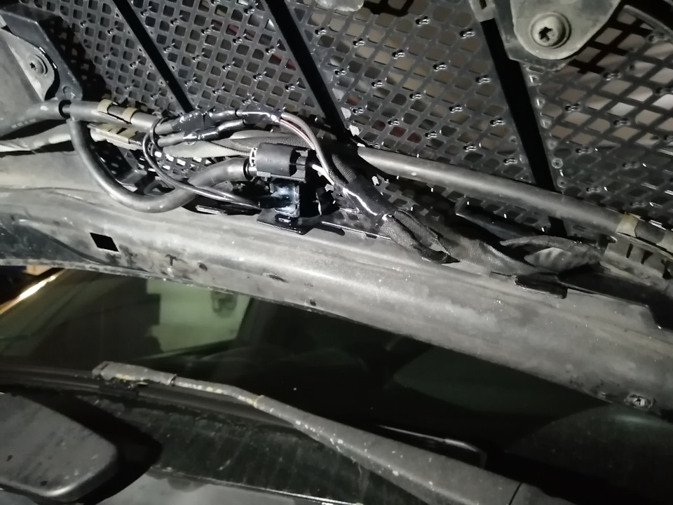 Установка обогрева веерных форсунок на ML500 W164 (улучшение системы ...