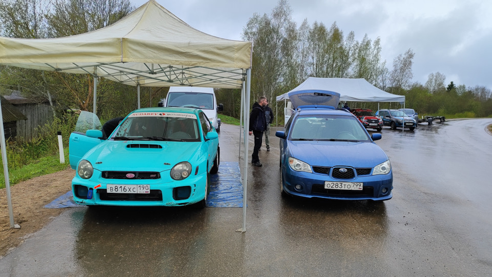 перемещаемся в боевую — Subaru Impreza WRX STI (GD)