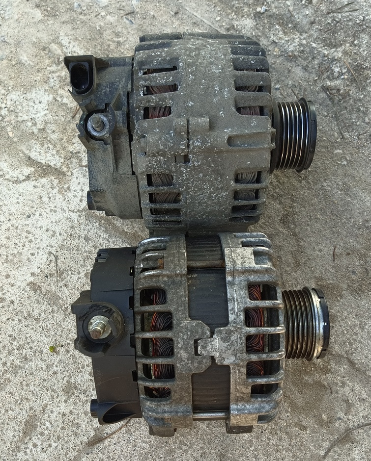 Вот они родимые. Сверху штатный. — Ford Galaxy (Mk III)