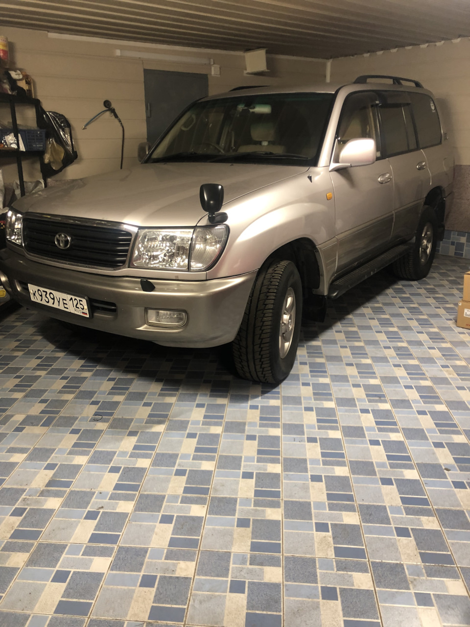 Лебедка, площадка и прочее надувательство — Toyota Land Cruiser 100, 4,2 л,  2001 года | аксессуары | DRIVE2