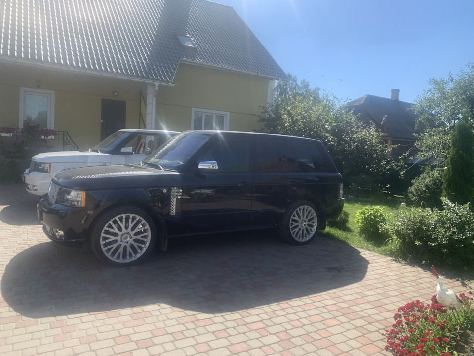Kahn rsx r22, наконец-то))) — Land Rover Range Rover (3G), 3,6 л, 2009 ...