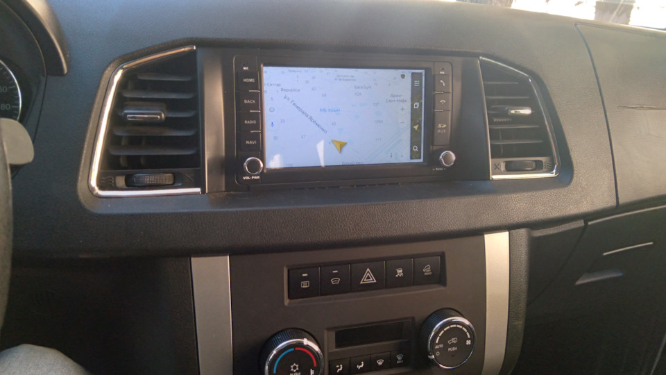 Яндекс Навигатор в штатную магнитолу 2017 — УАЗ Patriot, 2,7 л, 2017 ...