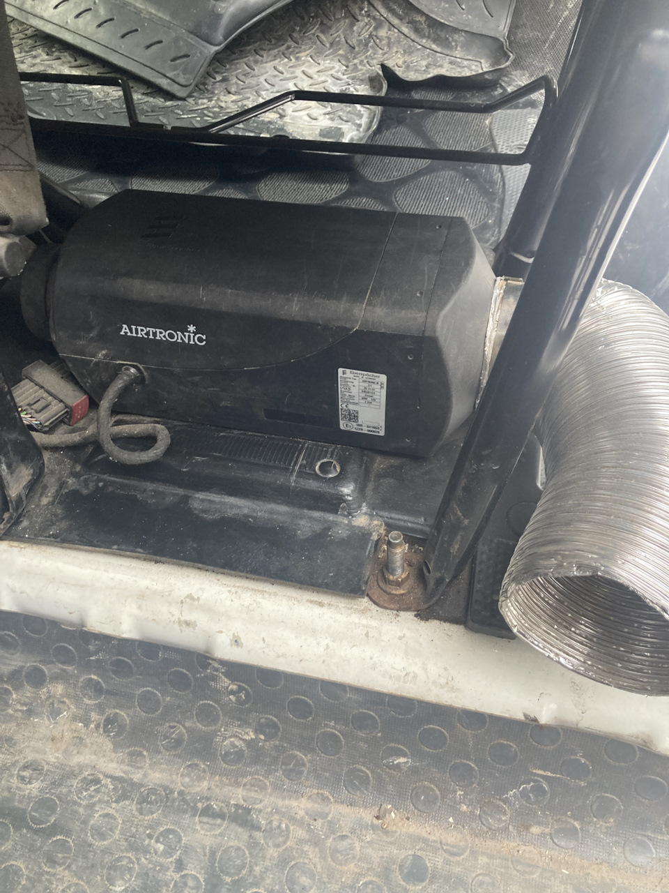 Автономный отопитель Eberspacher. «Сухой фен» — FIAT Ducato III, 2,3 л ...