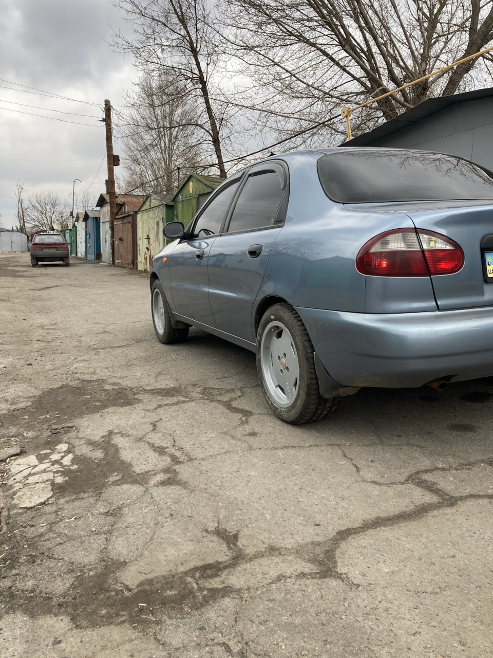 Колёса. Р16 — Daewoo Lanos, 1,5 л, 2008 года | колёсные диски | DRIVE2