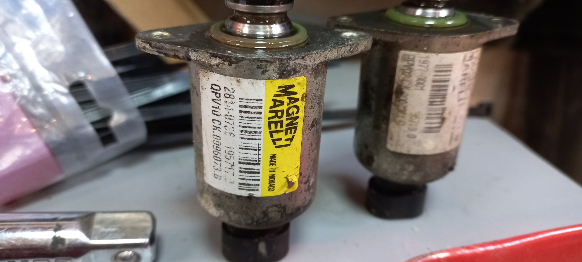 Замена клапана сцепления selespeed — FIAT Grande Punto, 1,4 л, 2007 ...