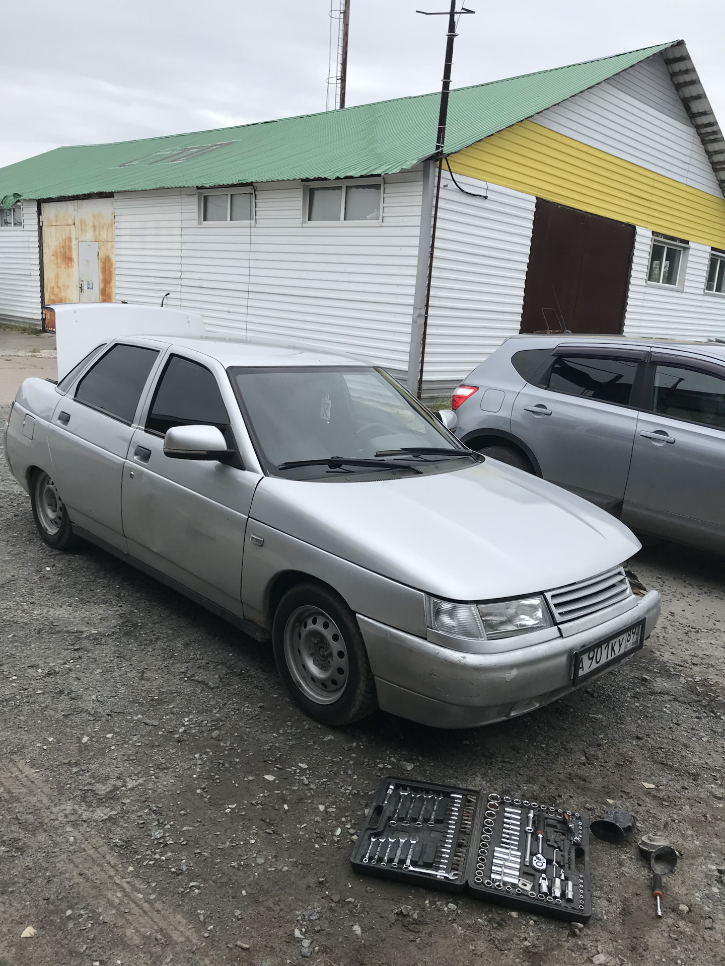 Ваз 2110 снежка на стиле