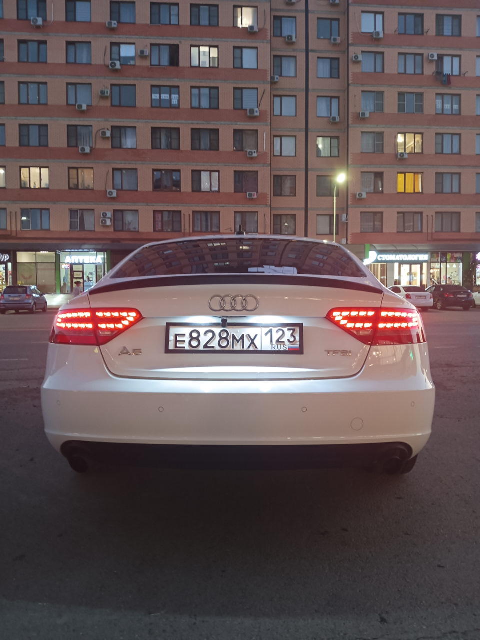 Photo from the logbook Audi A5 Sportback (1G)