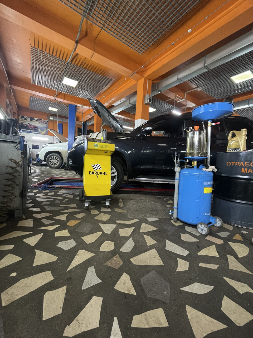 Грязный топливный фильтр — Toyota Land Cruiser Prado 150-series, 4 л ...