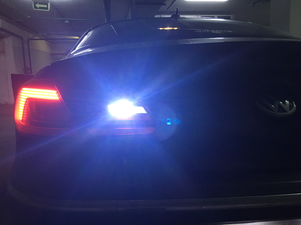 Лампочки LED в задний ход. — Volkswagen Passat CC, 1,8 л, 2013 года ...