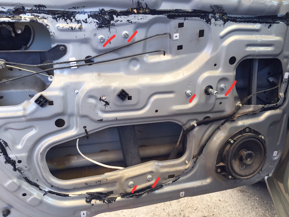 Как снять стеклоподъемник — Hyundai Accent (2G), 1,5 л, 2008 года ...