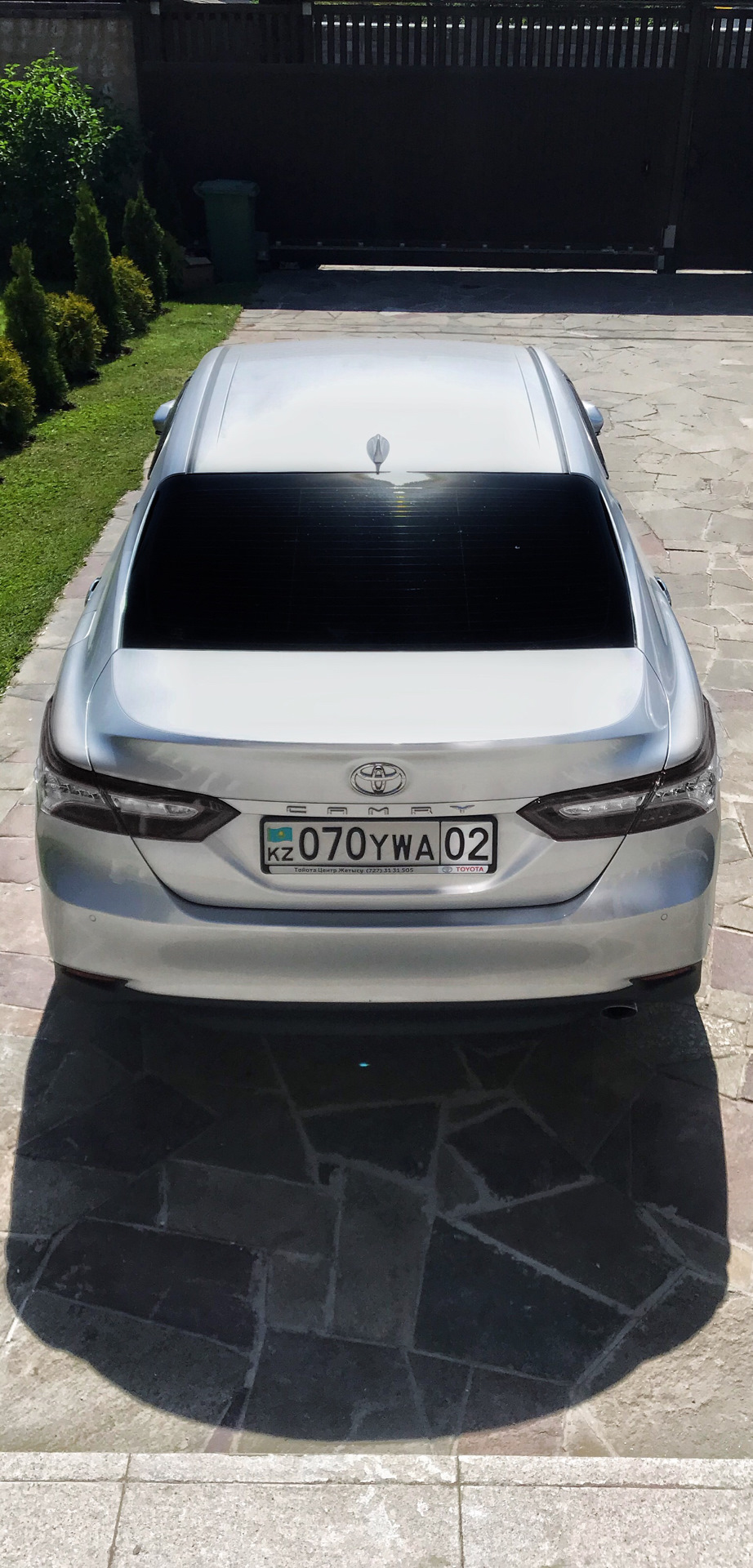 Тонировка фонарей — Toyota Camry (XV70), 2,5 л, 2019 года | стайлинг |  DRIVE2