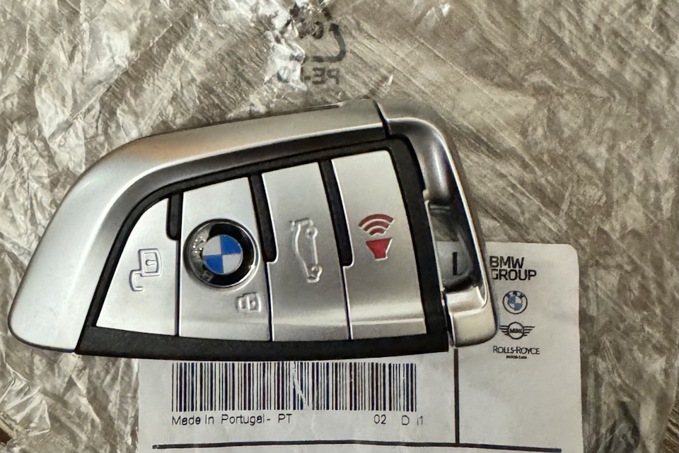 Многострадальный ключ 😅 — BMW X5 (G05), 3 л, 2018 года | электроника ...