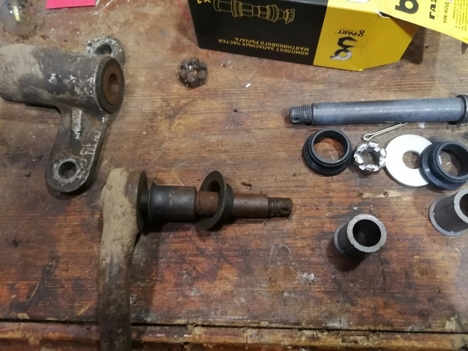 Замена рулевых шарниров и рем комплект рулевого маятника — ГАЗ 3110, 2 ...