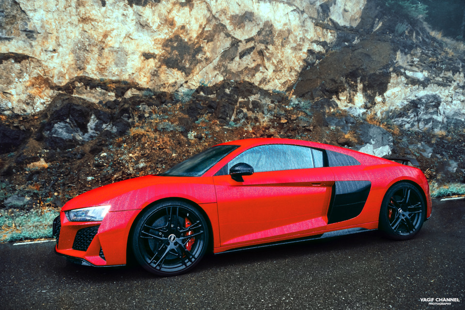 Audi r8 2008 Red