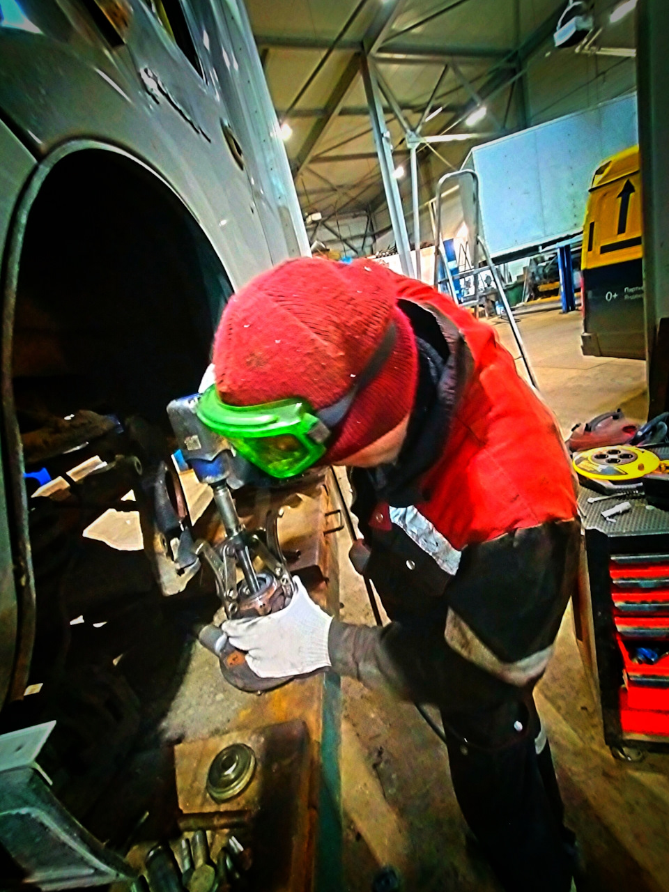 ๑۩๑ Замена передних ступичных подшипников Espra на газель Некст ๑۩๑ ...