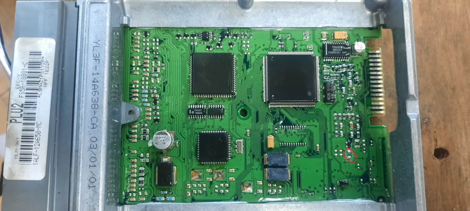 Ремонт блока управления двигателя Мазда 626 2001г 2.0 — DRIVE2