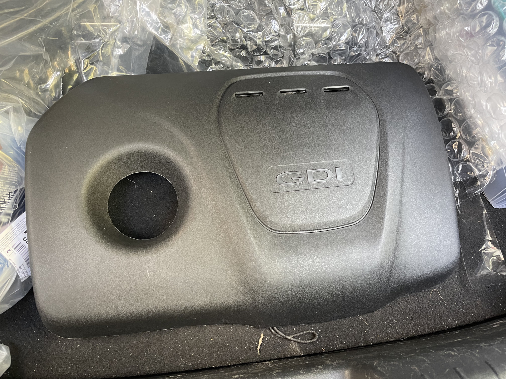 Крышка на мотор — Hyundai Creta (1G), 1,6 л, 2020 года | тюнинг | DRIVE2