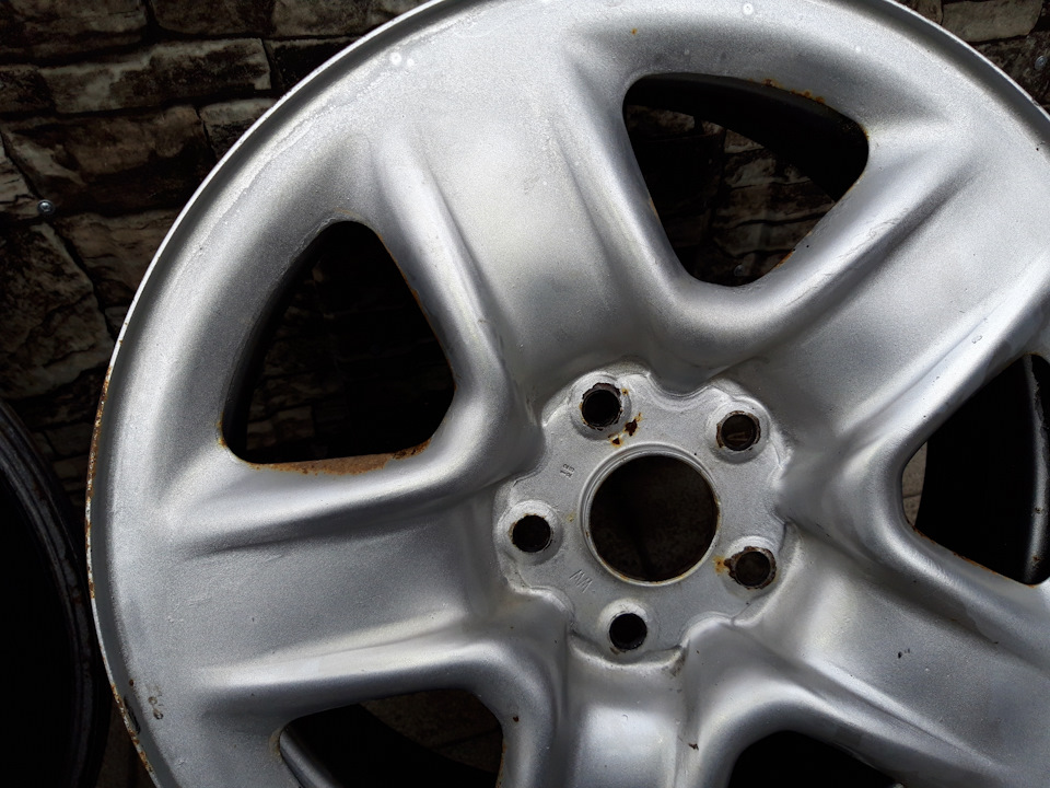 Покраска дисков. Опять. — Toyota RAV4 (III), 2,4 л, 2011 года ...